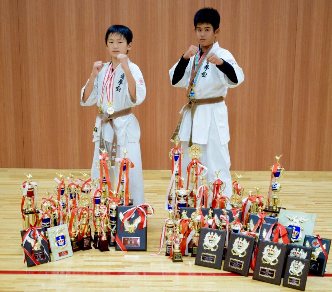 真格闘術 龍拳会 少年部の稽古風景